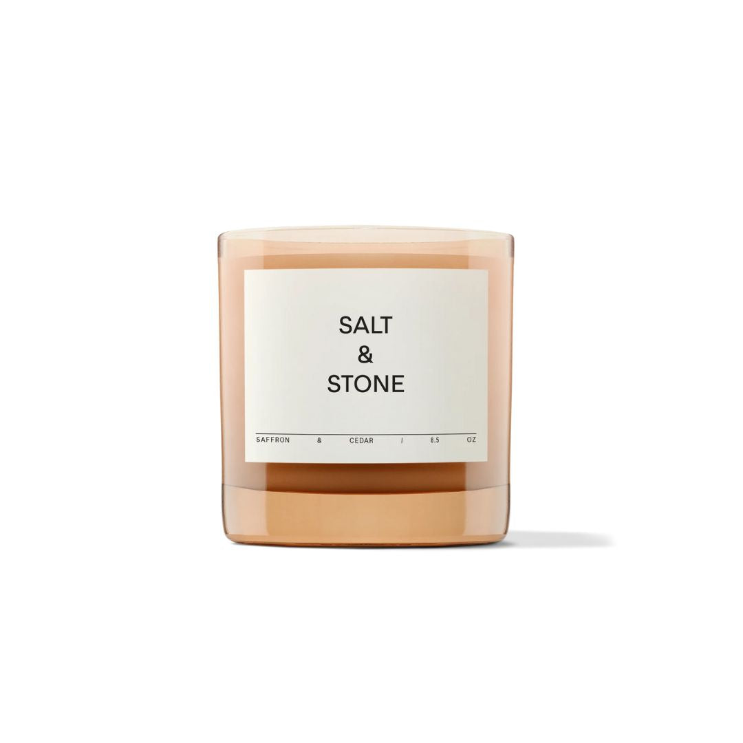 LUMANARE SAFFRON & CEDAR - Salt & Stone