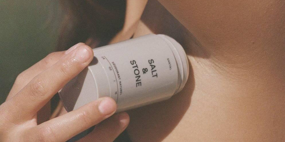 Deodorant nontoxic salt and stone