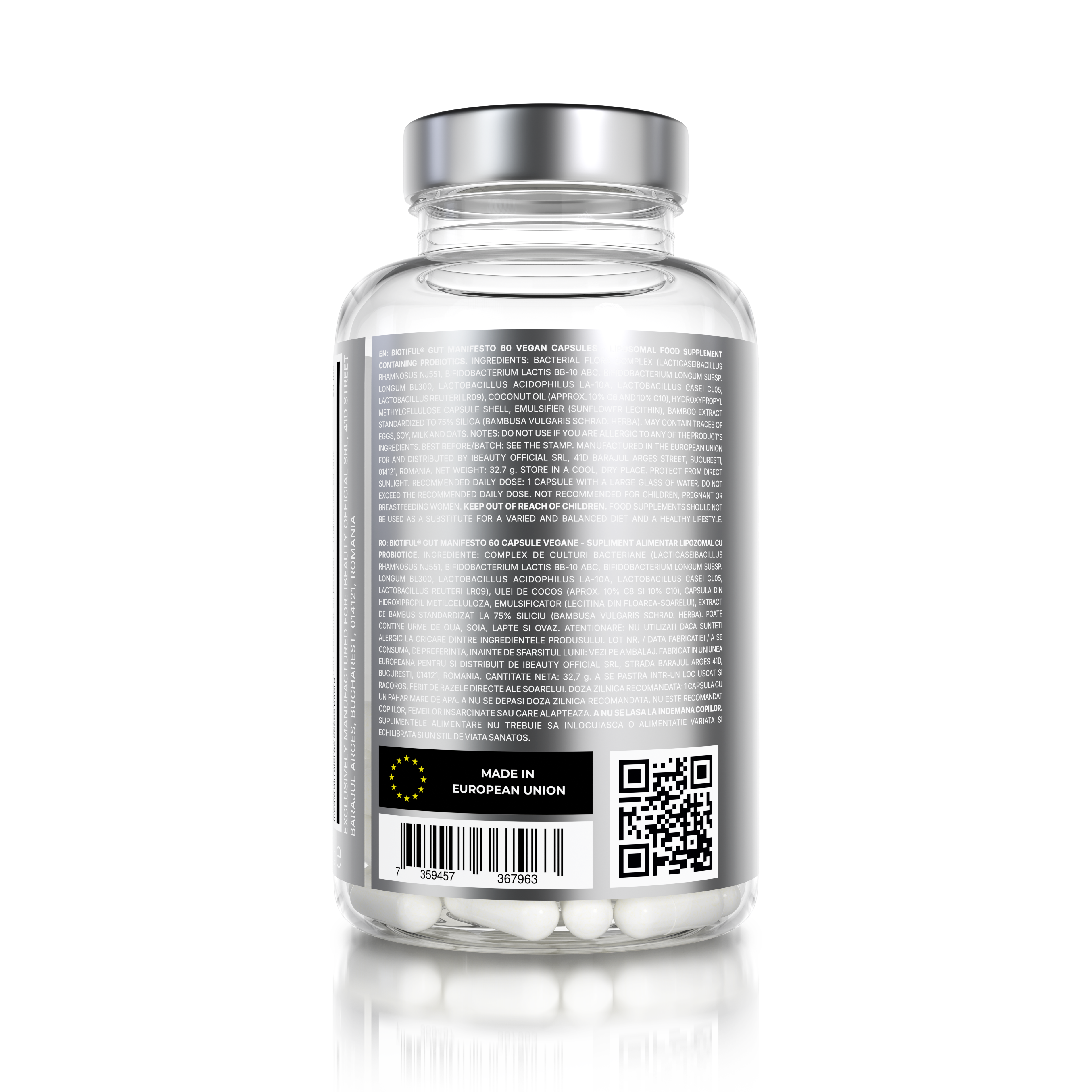 BIOTIFUL - GUT MANIFESTO -  60 cps