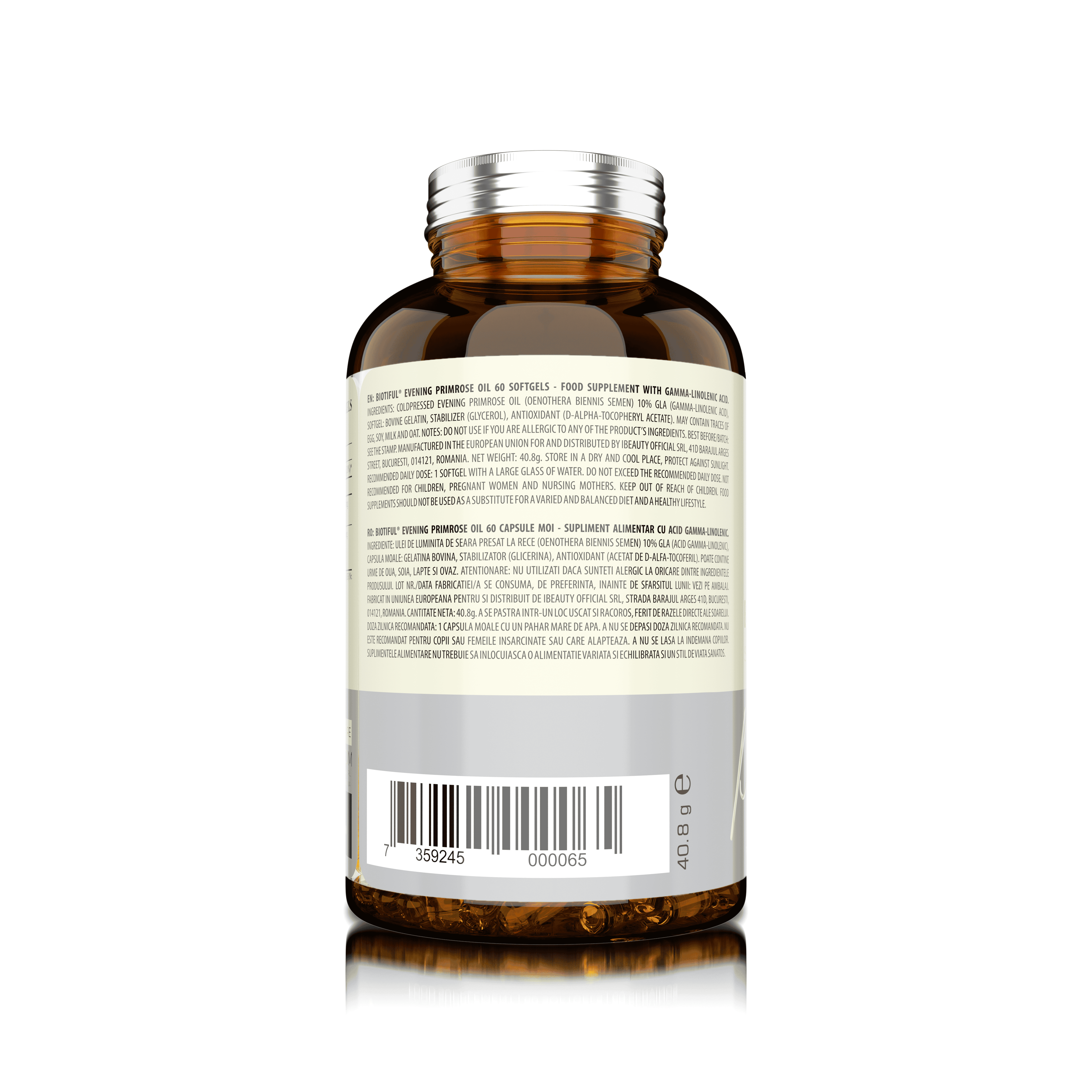 PRIMROSE - complex antiinflamator cu grasimi din Evening Primrose Oil