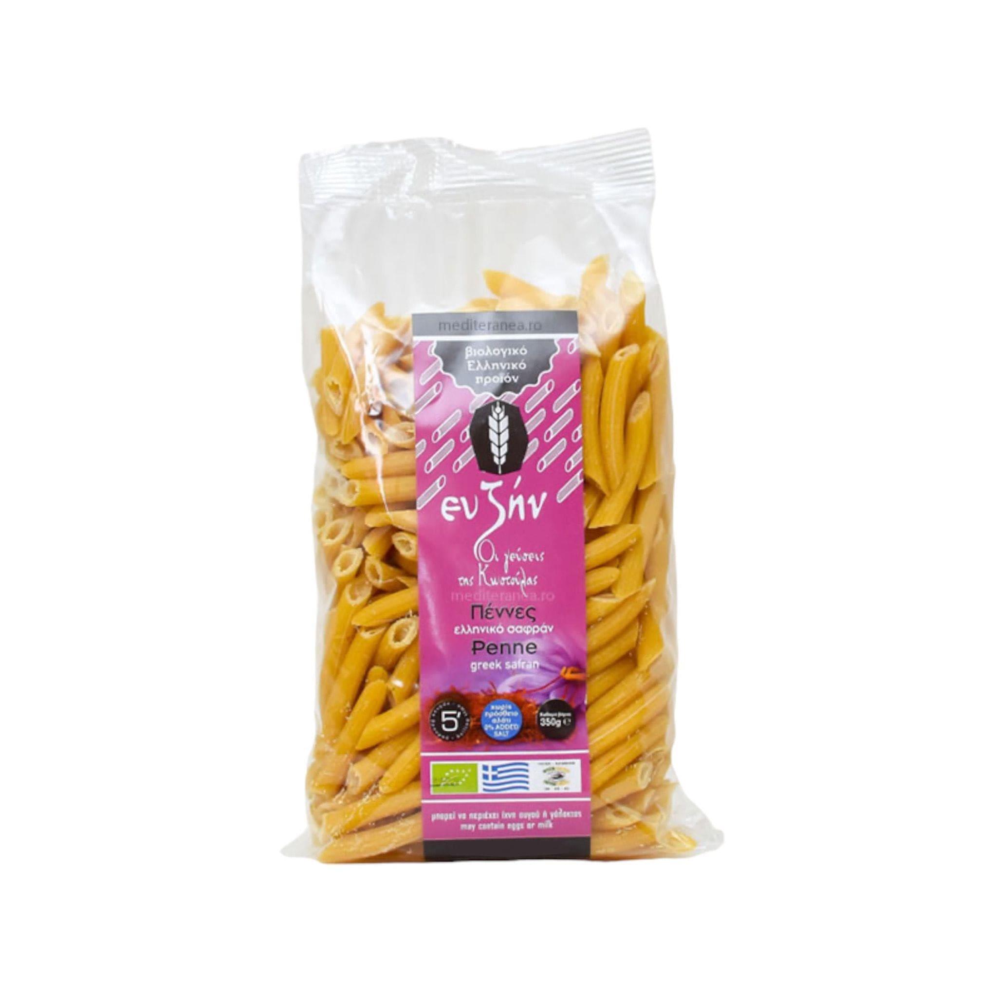 Paste penne cu sofran grecesc BIO - Biotiful Brands