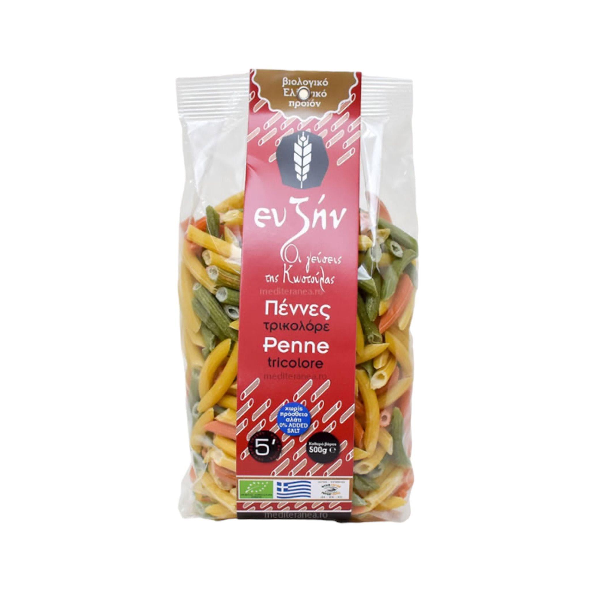 Paste penne tricolore BIO - Biotiful Brands