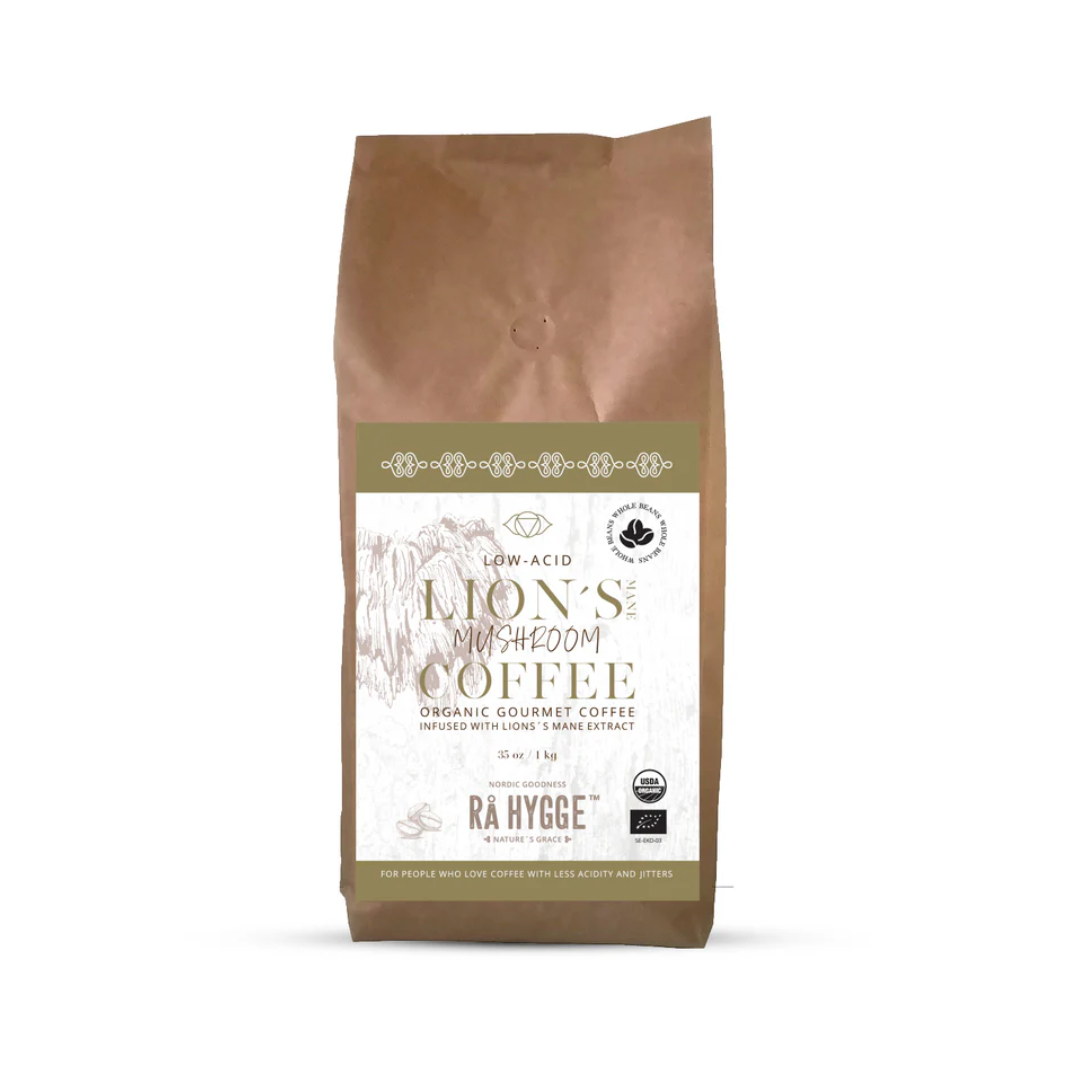 Cafea Boabe cu Extract de ciuperci Lion’s Mane 227 g