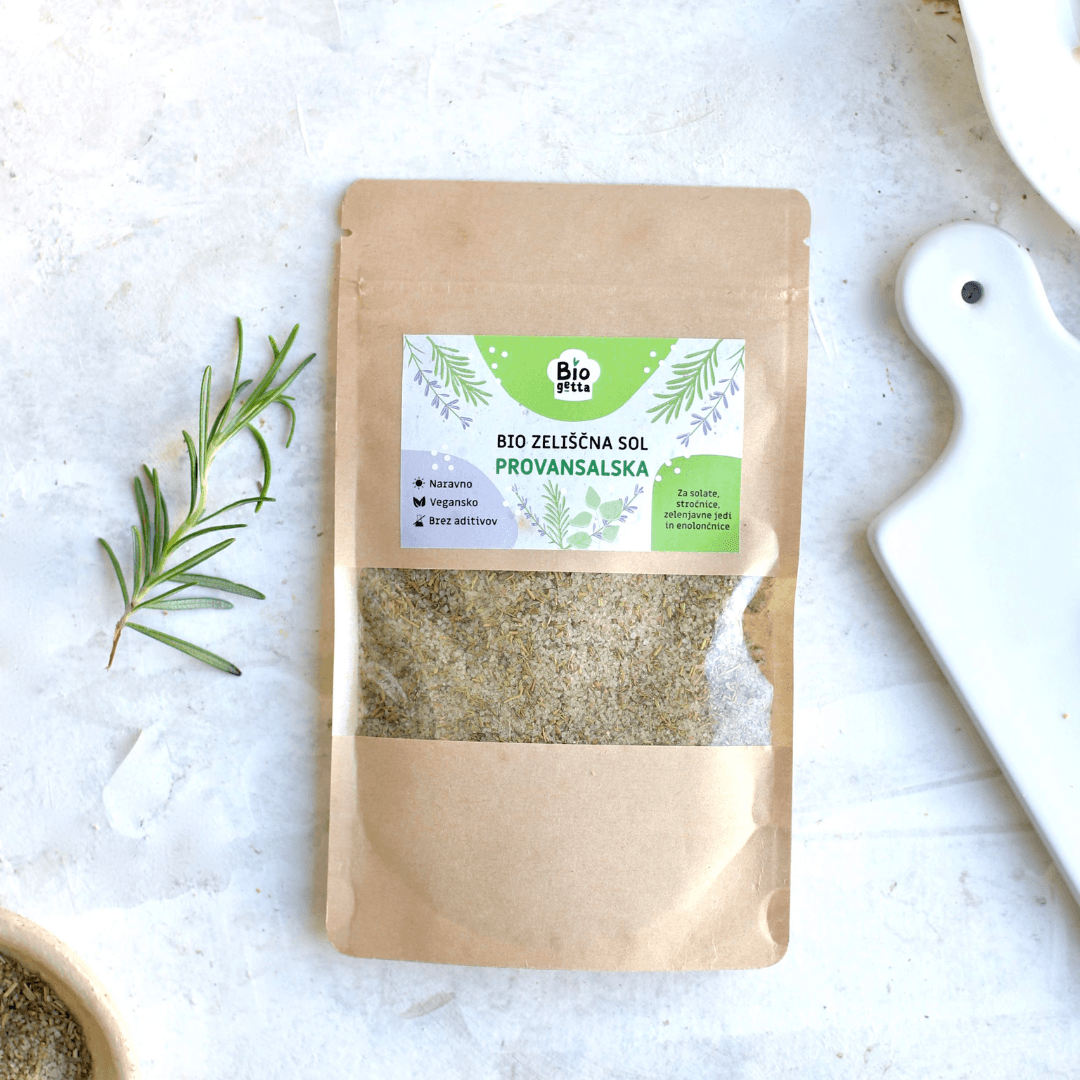 Sare de mare bio cu ierburi Provensale Refill - BIOGETTA
