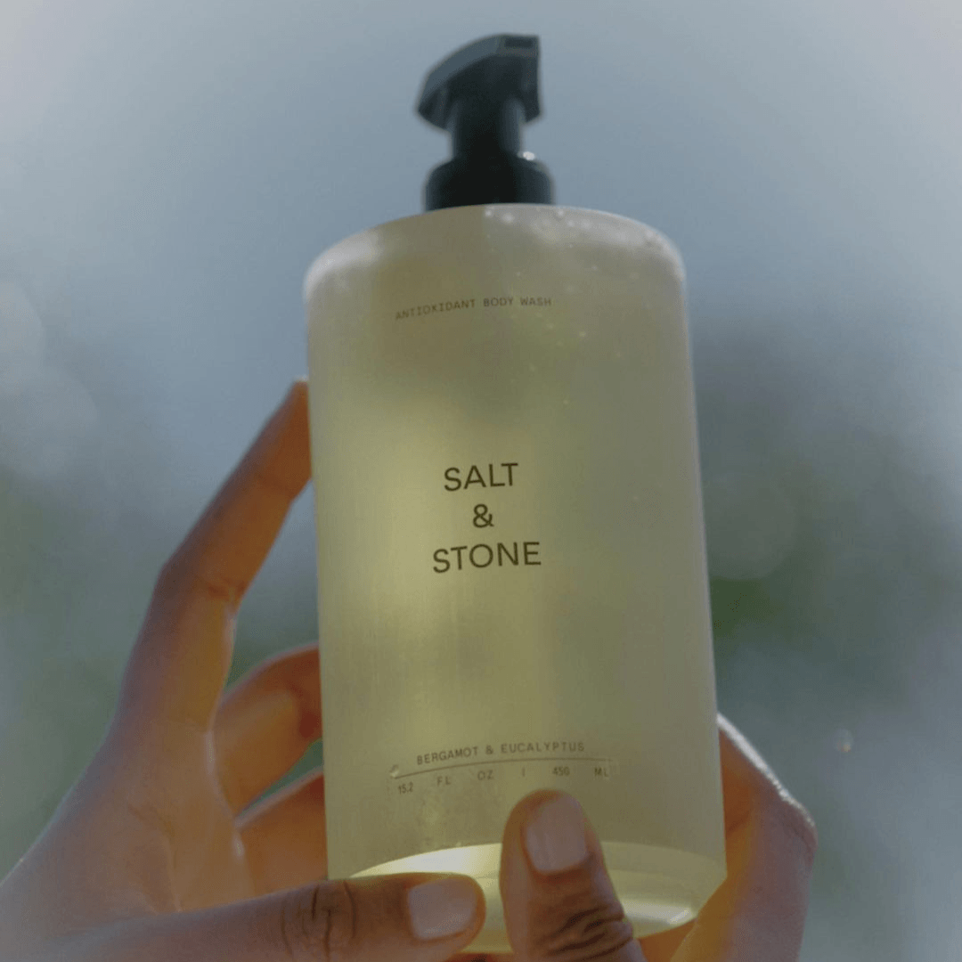 SALT AND STONE Gel de duș antioxidant