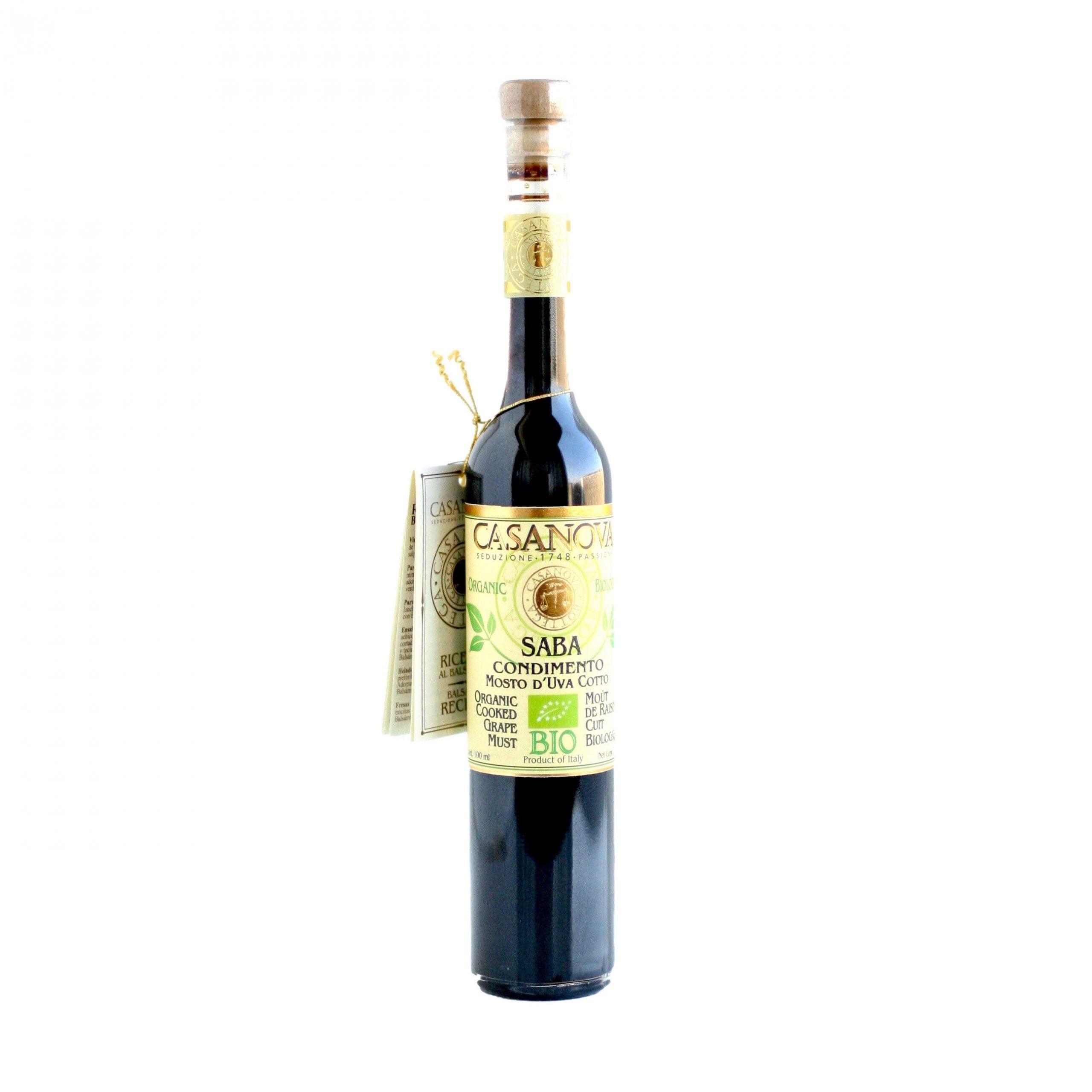 Condiment balsamic SABA, crema condiment dulce acrișor bio - Biotiful Brands