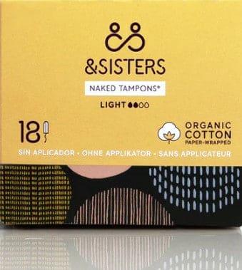 Tampoane din bumbac organic Naked®️ - Biotiful Brands