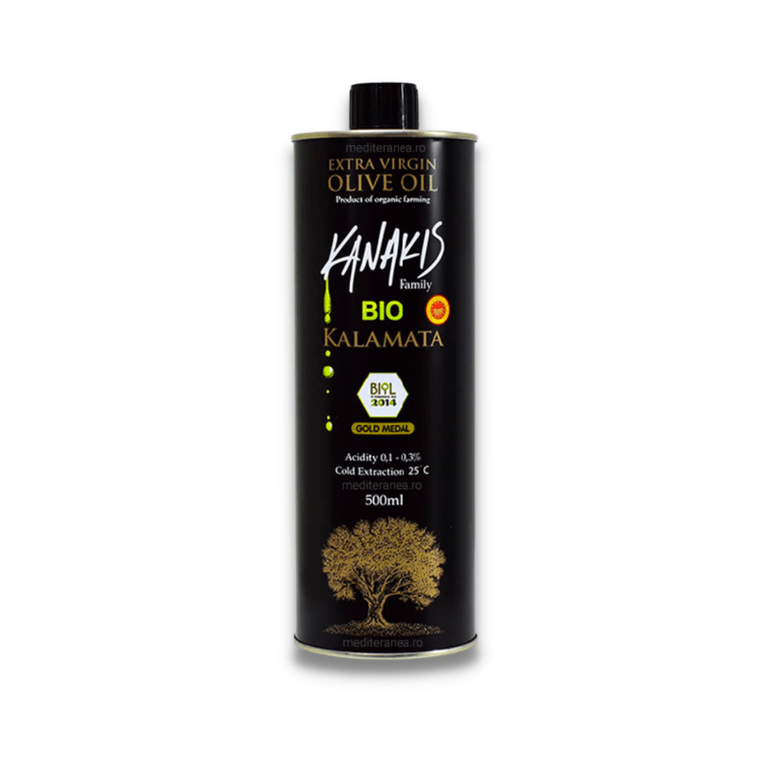 Ulei de masline extravirgin BIO aciditate 0,1 - 0,3% Kanakis - Biotiful Brands