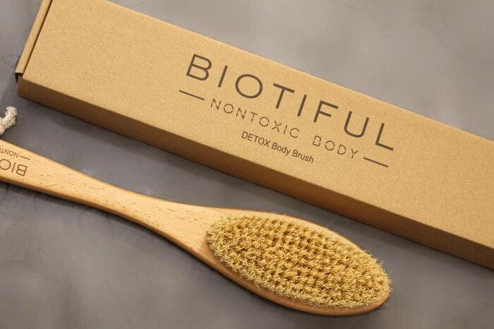 Perie masaj uscat DETOX - Biotiful Brands