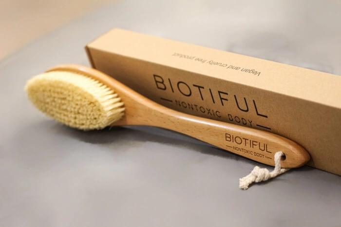 Perie masaj uscat DETOX - Biotiful Brands