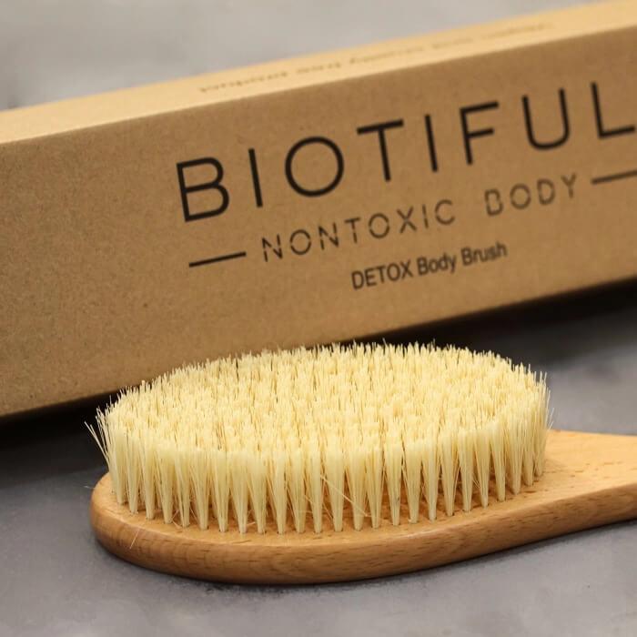 Perie masaj uscat DETOX - Biotiful Brands