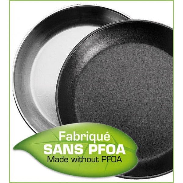 Wok inoxidabil – acoperire antiaderenta Exceliss – Detasabil CASTELINE - Biotiful Brands